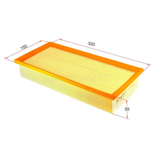 Фильтр воздушный PEUGEOT 406 95-04/CITROEN C5 00-04 SAT