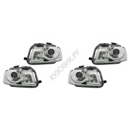 Фары Ауди А3 Audi A3 8P (2008-2011) комплект 2 штуки левая и правая EAGLE EYES высокое качество