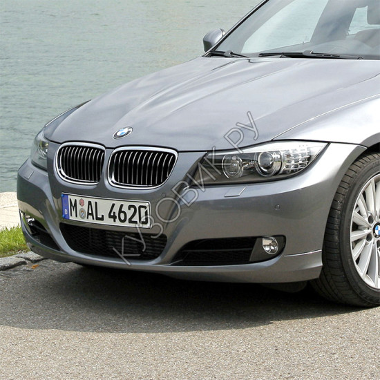Бампер передний в цвет кузова BMW 3 E90 (2005-2008) с омывателем Бампер передний в цвет кузова BMW 3 E90 (2005-2008) с омывателем