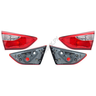 Фонари задние Хендай И30 Hyundai I30 2 (2012-2015) комплект 2 штуки левый и правый SAT высокое качество