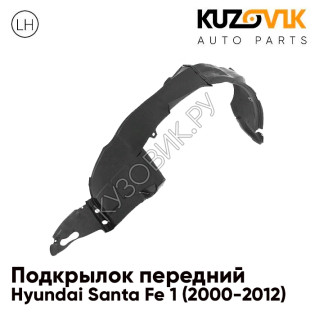 Подкрылок передний левый Hyundai Santa Fe 1 (2000-2012) KUZOVIK