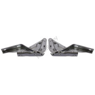 Петли капота Хендай Санта Фе Hyundai SantaFe 2 (2006-2011) комплект 2 штуки левая и правая SAT высокое качество
