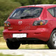 Бампер задний в цвет кузова Mazda 3 BK (2003-2006) хэтчбек Бампер задний в цвет кузова Mazda 3 BK (2003-2006) хэтчбек