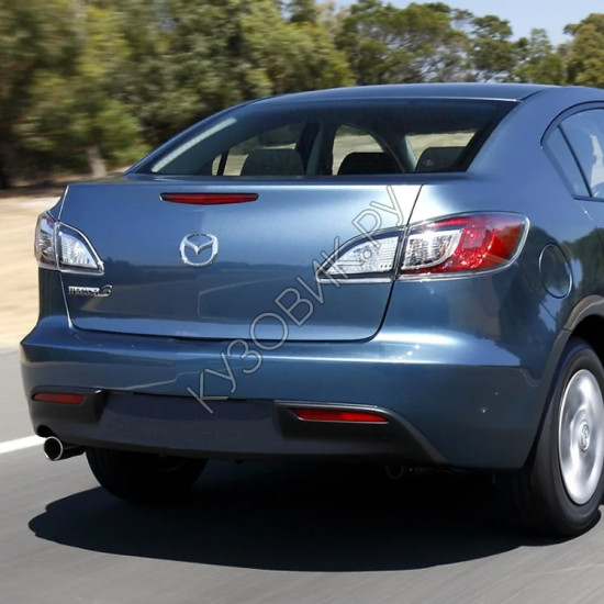 Бампер задний грунт в цвет кузова Mazda 3 BL (2009-2012) седан Бампер задний грунт в цвет кузова Mazda 3 BL (2009-2012) седан