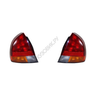 Фонари задние Митсубиси Каризма Mitsubishi Carisma (1995-2004) комплект 2 штуки левый и правый DEPO высокое качество