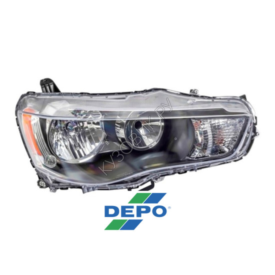 Фара правая Mitsubishi Outlander XL рестайлинг (2010-) DEPO