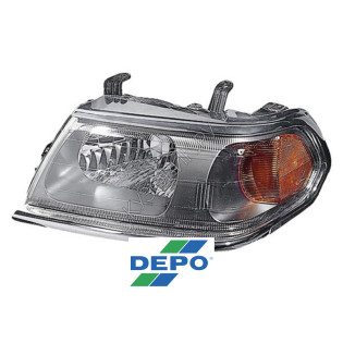 Фара правая Mitsubishi Pajero Sport (2000-2003) DEPO