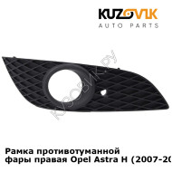 Рамка противотуманной фары правая Opel Astra H (2007-2009) рестайлинг KUZOVIK