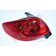 Фонарь задний левый Peugeot 206 (2003-) хэтчбэк рестайлинг