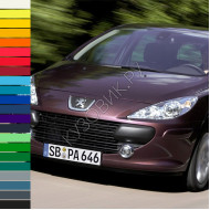 Бампер передний в цвет кузова Peugeot 307 (2005-2008) рестайлинг