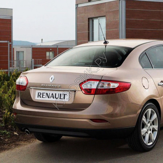Задний бампер в цвет кузова Renault Fluence (2009-2013) Задний бампер в цвет кузова Renault Fluence (2009-2013)