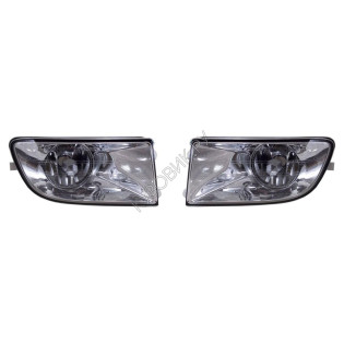 Фары противотуманные Шкода Октавия Skoda Octavia A5 (2004-2008) комплект 2 штуки левая и правая DEPO высокое качество
