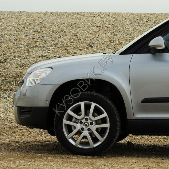 Крыло переднее левое в цвет кузова Skoda Yeti (2009-2014) Крыло переднее левое в цвет кузова Skoda Yeti (2009-2014)