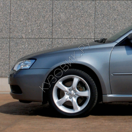 Крыло переднее левое в цвет кузова Subaru Legacy B13 (2003-2009) Крыло переднее левое в цвет кузова Subaru Legacy B13 (2003-2009)