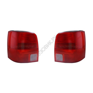 Фонари задние Фольцваген Пассат Volkswagen Passat B5 (1996-2000) комплект 2 штуки левый и правый DEPO высокое качество