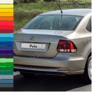 Бампер задний в цвет кузова Volkswagen Polo 5 (2014-2020) седан рестайлинг